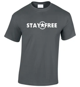 The Clash T-Shirt Punk Rock Herren Anarchy Liberty Stay Free Special LARGE ONLY - Bild 1 von 1