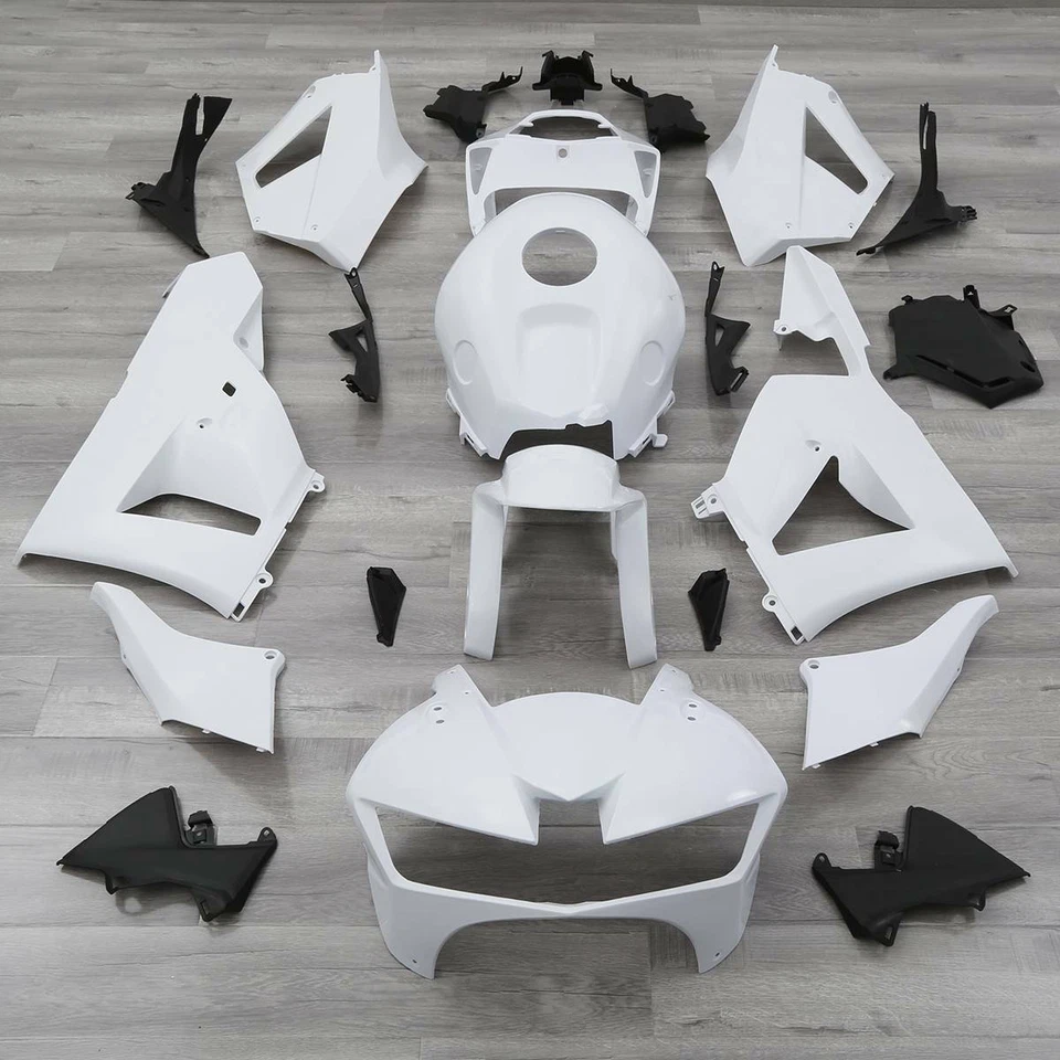 Unpainted White Fairing Bodywork Kit Fit For Honda CBR600RR F5 2013-2020 2014 US - Image 1 of 4