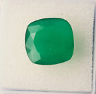 Natural Emerald Cushion Shape 10.40 Ct Certified Loose Gemstone With Free Gift