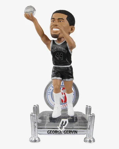 George Gervin San Antonio Spurs 75th Anniversary Bobblehead NBA Basketball Cover