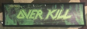 Over Kill Logo großer super gestreifter bedruckter Aufnäher O007P - Bild 1 von 2