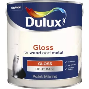 Dulux Paint Mixing Gloss Light Base For Wood & Metal - 2.5L - Picture 1 of 1