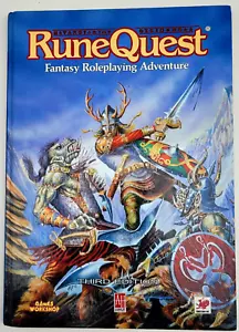RuneQuest. Core Rules. Third Edition. Games Workshop. 1987. EX - Picture 1 of 5