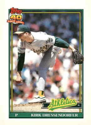 1991 Topps Traded #35T Kirk Dressendorfer - Image 1 of 2