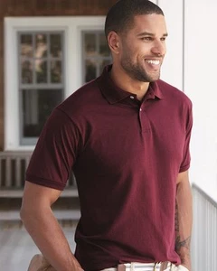 Hanes Ecosmart® Jersey Sport Shirt 054X - Picture 1 of 25