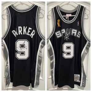 Tony Parker HOF Signed Spurs 🧲 Authentic Jersey (BAS 👀 Witnessed) 🏆🏆🏆🏆 - Bild 1 von 9
