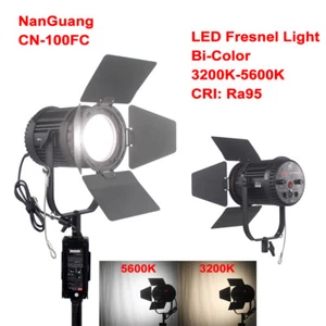Nanguang LED Fresnel Light CN-100FC 100W 3200K-5600K Ra95 with Carrying Bag - Picture 1 of 12