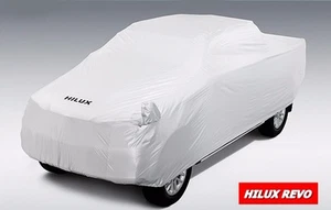 GENUINE TOYOTA HILUX REVO DOUBLE CAB FULL CAR COVER MADE FROM POLY ESTERV 100% - Picture 1 of 2