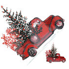 2 Weihnachtsaufbügeln Patches - Hirsche, Weihnachtsbaum, Auto Vinyl