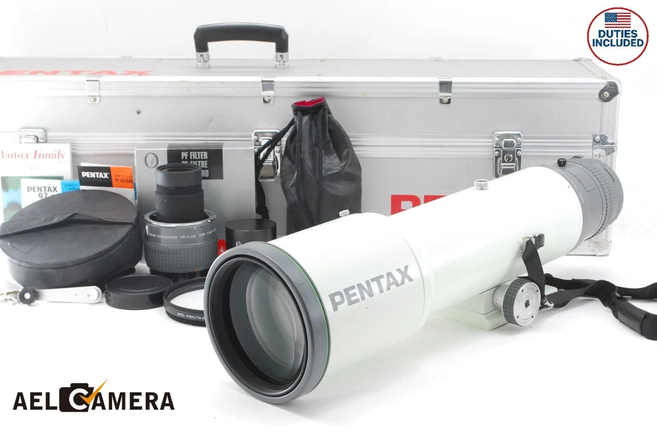 【MINT w/CASE,x1.4】 SMC PENTAX M* 67 800mm f/6.7 ED IF GREEN STAR Lens From JAPAN - Image 1 of 4