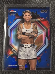 2024 Topps Finest UFC - Amanda Lemos Blue /99 Rare #291  - Bild 1 von 3