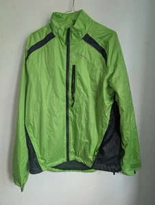 Muddyfox Neon Green Cycling Anorak Size M (T37) - Picture 1 of 9