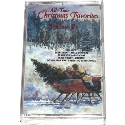 All Time Christmas Favorites Volume 2 (Cassette Tape 1989) NEW SEALED - Image 1 of 4