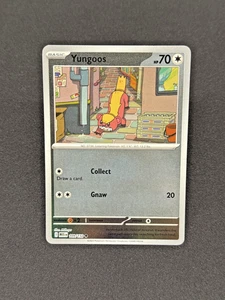 Yungoos 109/132 Reverse Holo - ME01: Mega Evolution Pokémon TCG - NM - Picture 1 of 2