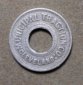 Atwood-Coffee OH 175Xa. Cleveland, Municipal Traction Co. Aluminum, 22mm - Picture 1 of 2