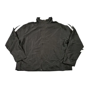 Jay Day Shell Jacke 3XL Schwarz Weiß XXXL Full Zip Vintage 90er Festival Retro - Bild 1 von 18