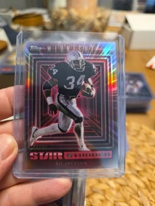 2024 Topps Midnight Star Studded /99 Bo Jackson #SS-30 Raiders - Picture 1 of 2