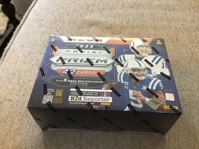 2023 PANINI PRIZM FOOTBALL MEGA BOX (PINK PRIZMS!) - Image 1 of 3