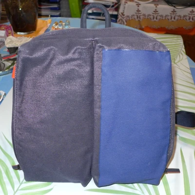 Kipling, Damen Mädchen Jeans Rucksack, selten, Rarität, gebraucht, Farbe blau - Bild 1 von 4