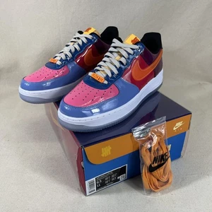 Nike Undefeated Total Orange x Air Force 1 Low SP Men’s DV5255-400 Size 9.5 - Picture 1 of 23