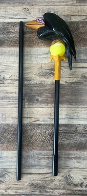 Sleeping Beauty Maleficent Staff Crow Costume Accessory Halloween 48" H - Image 1 of 4