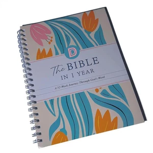 52 Week Bible Study Journal Christian Workbook Spiritual Planner Gift for Women - Imagen 1 de 12