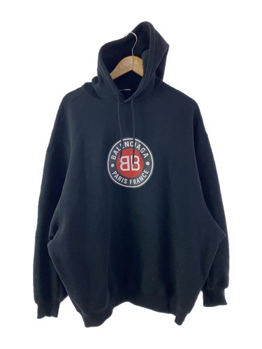 Felpa con cappuccio BALENCIAGA nera S usata