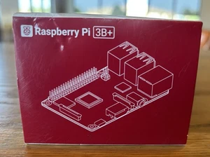 Raspberry Pi 3 Model B+ Quad Core 1.2ghz 64bit CPU 1gb RAM WiFi & Bluetooth 4.1 - Picture 1 of 4
