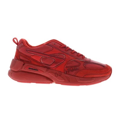 Diesel S-Serendipity Sport Mens Red Canvas Lifestyle Sneakers Shoes - Image 1 of 4