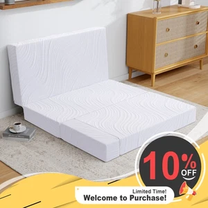 Twirest Foldable Mattress –Dual-Layer Memory Foam for Enhanced Sleep & Portabile - Picture 1 of 11