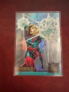 2023 Marvel Flair Doctor Adam Warlock Iridescenza IR1 - Foto 1 di 1