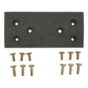 D1592R D1932R Belt Pulley Brake Lining Kit w/ Rivets Fits John Deere Tractor - Picture 1 of 6