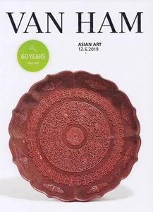 ASIATISCHE KUNST - ASIAN ART + NETSUKE: Katalog Van Ham, Köln 19 + results - Bild 1 von 9
