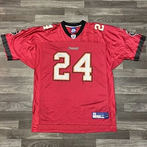 Camiseta deportiva vintage Reebok Tampa Bay Buccaneers Cadillac Williams para hombre XL roja #24 - Imagen 1 de 9