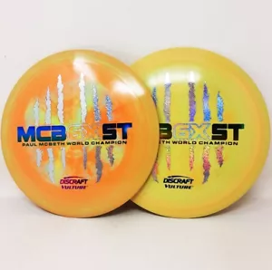 Set of (2) Discraft ESP Vulture Paul McBeth 6X Commemorative 173-4g FREE SHIP 3 - Picture 1 of 1