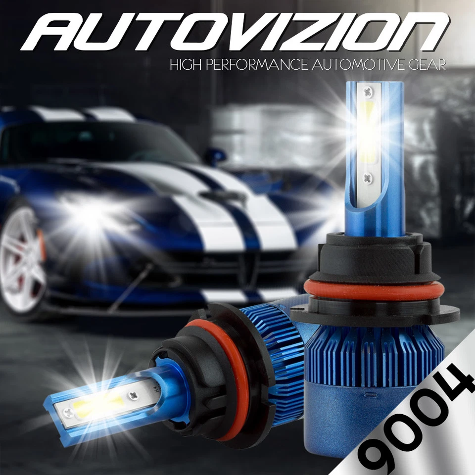 Kit conversión faros LED AUTOVIZION 9004 HB1 6000K 1989-1990 Ford Bronco II Foto 1 de 1