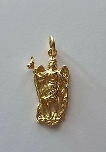 SAN RAFAEL COLGANTE ARCANGEL EN PLATA DE LEY 925 SILVER ARCHANGEL SAN RAPHAEL   - Foto 1 di 2