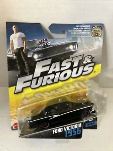 Hot Wheels 1956 Ford Victoria Fast & Furious 8 Series #FCF39 New NRFP Black 1:55 - Picture 1 of 3