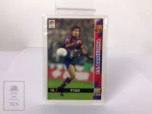 Figo Trading Card FC Barcelona 1998-99 Mundi Cromo #65 - Football Portugal - Picture 1 of 2