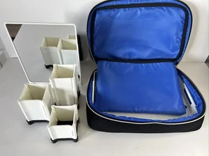 BEAUTY & THE BOX - Travel Makeup Kit - Collapsible Organizer - Picture 1 of 8