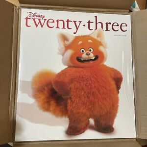 D23 Twenty-Three Magazine Spring 2022: Turning Red, Pixar, NEW Sealed!