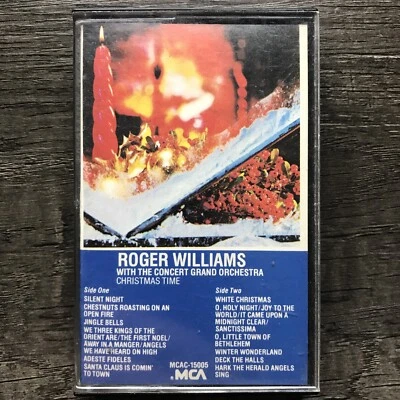Roger Williams Christmas Time Cassette tape The Concert Grand Orchestra Foto 1 de 4