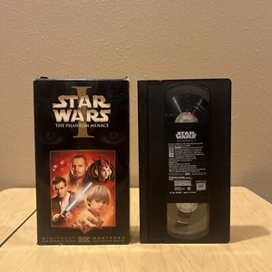 Star Wars The Phantom Menace VHS - Foto 1 di 4