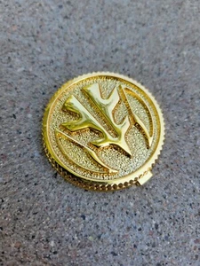 Lightning Tiger Power Coin Gold Made for Ranger Morpher - Picture 1 of 6