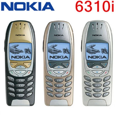 Nokia 6310i  2G Unlocked Classical Mobile Cellphone 3 Colors 1 year warranty - Image 1 of 4