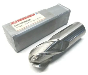PCT 1-1/4" SOLID CARBIDE 4-FLUTE BALL ENDMILL - #0406T020200045B - Picture 1 of 3