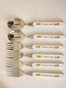 Collectable Bear's Family Spoon and Fork 6pcs 16.5cm - Picture 1 of 4