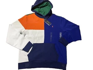 Polo Rauph Lauren Big boys Colorblocked size XL(18-20) Sweatshirt Hoodie NWT - Picture 1 of 6