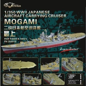 FLYHAWK FH350018 1/350 Segunda Guerra Mundial Avión Japonés Transporte Crucero Mogami Para Tamiya - Imagen 1 de 5