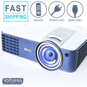 REACONDICIONADO BenQ MW814ST Proyector de Corto Alcance 720p AMPLIO HD CINEMA para Simul de Golf - Imagen 1 de 6